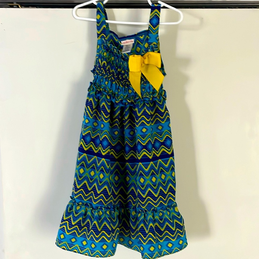 Bright Colorful Sundress with Bow
